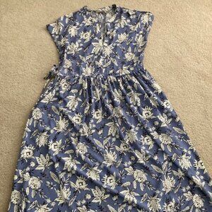Melloday Midi Tie Waist Dress